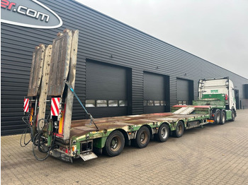 Low loader semi-trailer HRD AMT 4 achs tieflader / radmulde: picture 2
