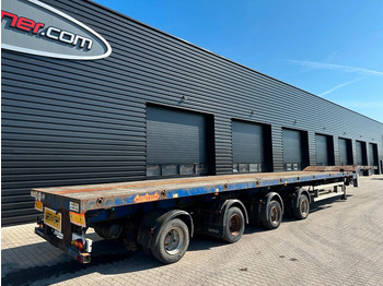 Dropside/ Flatbed semi-trailer Nooteboom 4 achs tele / 3 x ausziehbar /  48.000 mm: picture 3