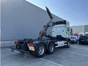 Hook lift truck Scania R 144G V8 460 6x2 Boogie / 874 dkm / Blad - Blad / Hook Lift / NL Truck: picture 2