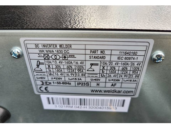 New Welding equipment SPAWARKA WELDKAR WK MMA 1630  160A: picture 5