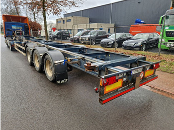 Container transporter/ Swap body semi-trailer LAG O-3-39 LT2 / HIGH CUBE / 45FT: picture 5