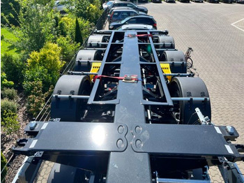 Container transporter/ Swap body semi-trailer D-TEC Containerchassis Flexitrailer: picture 4