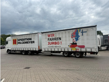 Curtainsider truck DAF XF 480 FAN LowDeck 6x2 Jumbo Inklusive Anhänger: picture 5