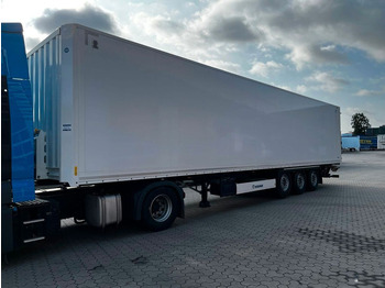 Closed box semi-trailer Krone Koffer mit Ladebordwand 2.000 kg Top Klappe: picture 2