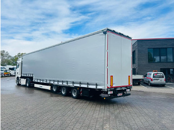 Curtainsider semi-trailer KRONE SDP