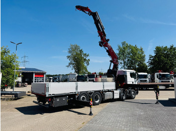 Dropside/ Flatbed truck, Crane truck MAN TGS 32.510 mit F710 Frontkran sofort: picture 3