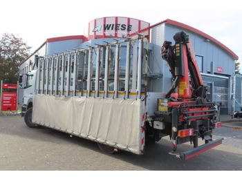 Mercedes-Benz Axor  1833 L - Glastransporter Kran Palfinger on lease Mercedes-Benz Axor  1833 L - Glastransporter Kran Palfinger: picture 3