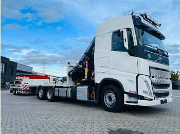 Truck, Crane truck Volvo FH540 6x2 Containerpritsche mit F545RA.2.26: picture 5