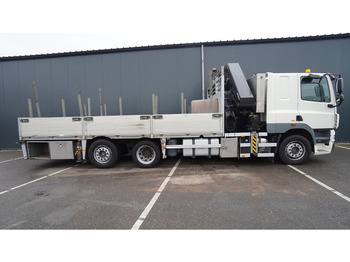 Crane truck DAF CF 85.360 6x2 OPEN BOX WITH HMF 5300 CRANE: picture 4