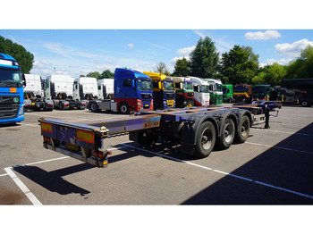 Container transporter/ Swap body semi-trailer Pacton 3 AXLE CONTAINER TRANSPORT TRAILER EXTENDABLE 45 FT: picture 5