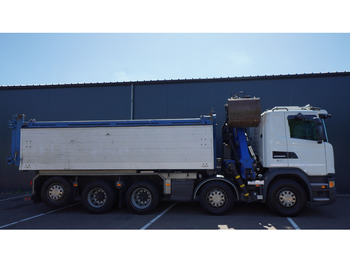 Crane truck Scania G 490 10X4 CABLE SYSTEM TRUCK WITH PALFINGER Q180Z95TR CRANE: picture 4
