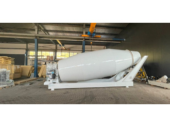 Concrete mixer truck