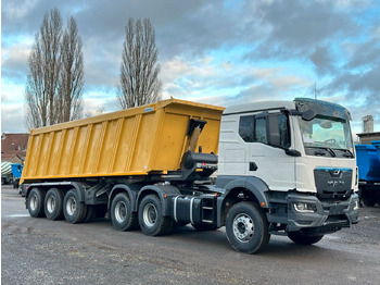 Tractor unit MAN TGS 33.440 BBS 6X4  EUROMIX MTP Kipper-Auflieger: picture 4