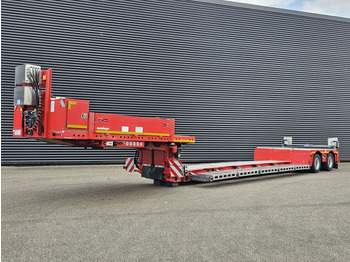 Low loader semi-trailer MEUSBURGER MPG-2 / AGRI / REMOVABLE NECK / EXTENDABLE: picture 5