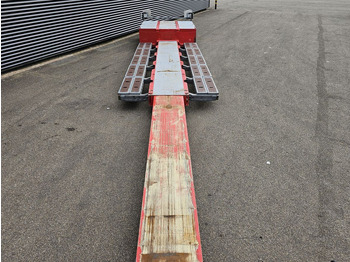 Low loader semi-trailer MEUSBURGER MPG-2 / AGRI / REMOVABLE NECK / EXTENDABLE: picture 4