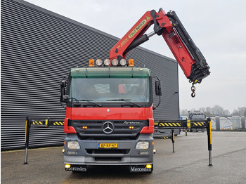 Dropside/ Flatbed truck, Crane truck Mercedes-Benz ACTROS 2541 6X2 / PALFINGER PK 42 t/m CRANE / KRAN: picture 5