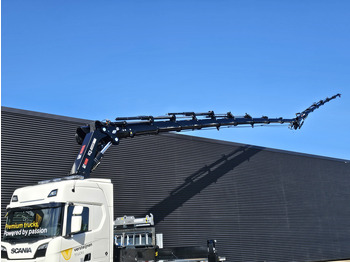 Dropside/ Flatbed truck, Crane truck Scania R590 V8 / 8X2 / HIAB 1188 + JIB + WINCH: picture 2