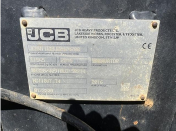 Wheel excavator JCB HD110WTT4: picture 5