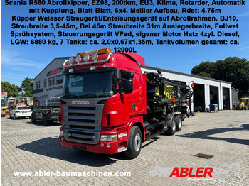 Hook lift truck SCANIA R 580