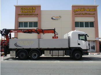 Crane truck SCANIA G480 6x2 with ATLAS 210.2 Block Crane: picture 5