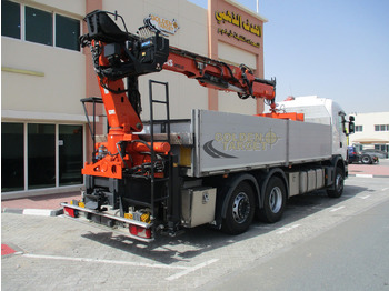 Crane truck SCANIA G480 6x2 with ATLAS 210.2 Block Crane: picture 3