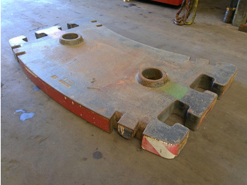 Counterweight for Construction machinery Grove GMK 5130-1/2 counterweight 5,0 ton: picture 4
