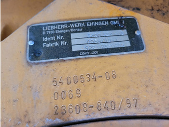 Loader crane Liebherr LTM 1300 winch: picture 2
