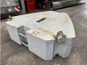 Counterweight for Construction machinery Liebherr LTM /LR counterweight 10T: picture 4