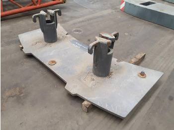 Counterweight for Mobile crane Terex Terex Demag Challenger 4200 counterweight 0.55 Ton: picture 4