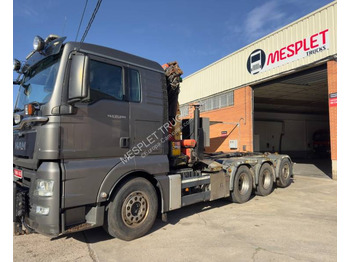 Hook lift truck MAN TGX 35.480