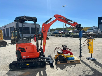 Kubota U 17-3 uusi Varustelupaketilla  on lease Kubota U 17-3 uusi Varustelupaketilla: picture 5