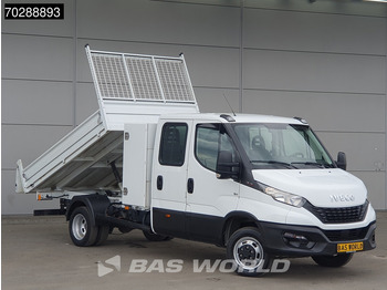 Flatbed van Iveco Daily 35C16 3.0L Open Laadbak met Kist Dubbel Cabine Dubbellucht 3,5t Trekhaak Airco Euro6 Pritsche Pickup Open Box 2m3 Airco Trekhaak: picture 3