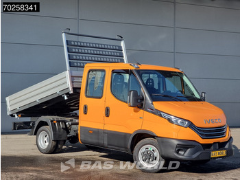 New Tipper van Iveco Daily 35C21 3 zijdige Kipper Dubbel Cabine 210PK 3.0L Dubbellucht Airco Cruise LED Camera Tipper Benne Kieper 2m3 Airco Trekhaak: picture 2