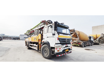 Concrete pump truck XCMG Official Used Concrete Pump Truck HB37V 37 Meters Cement Pump Machine Price For Sale: picture 2