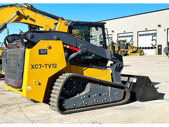 New Compact track loader XCMG XC7-TV12 crawler track skid steer loader for sale: picture 5
