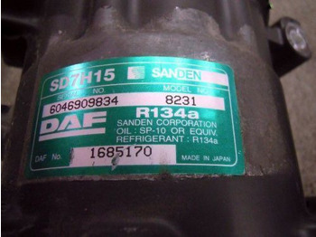 A/C compressor for Truck DAF 1685170   DAF XF 105 truck: picture 5