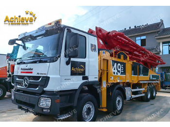 Concrete pump truck PUTZMEISTER Mercedes-Benz 4141 Putzmeister 49.5M 【ACHIEVE】TOP CONDITION!!!: picture 2