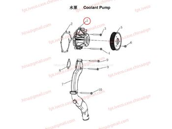 Coolant pump MAN