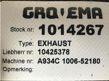 Muffler LIEBHERR
