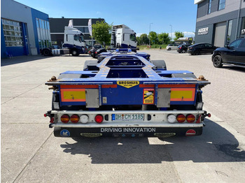 Container transporter/ Swap body semi-trailer Broshuis 2Connect 2AKCC / 4 Axles / 3x Steering Axle / 2x Lift Axle: picture 2