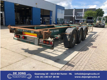 Container transporter/ Swap body semi-trailer FLANDRIA