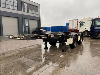 Container transporter/ Swap body semi-trailer Krone SZ / 20 FT Container Chassis / BPW: picture 4