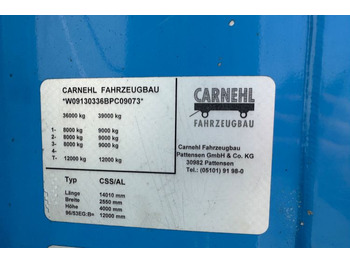 Walking floor semi-trailer Carnehl CSS/AL 93m3: picture 3