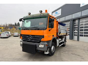 Tipper Mercedes-Benz Actros 1841 4x4 mit Schneeplfug: picture 2