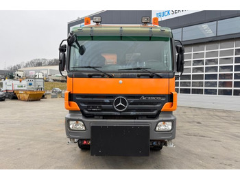 Tipper Mercedes-Benz Actros 1841 4x4 mit Schneeplfug: picture 3
