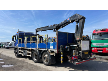 Dropside/ Flatbed truck, Crane truck MAN TGS 26.360: picture 3