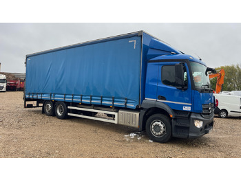 Curtainsider truck MERCEDES-BENZ Antos