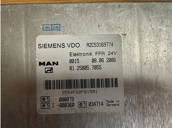ECU for Truck MAN SIEMENS VDO ELEKTRONIK FFR Steuergerät 81.25805.7055: picture 2