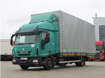 Curtainsider truck IVECO EuroCargo 120E
