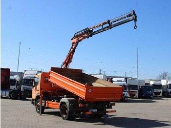 New Tipper, Crane truck Mercedes-Benz Actros 1523, CRANE ATLAS 60.1, THREESSIDED: picture 4